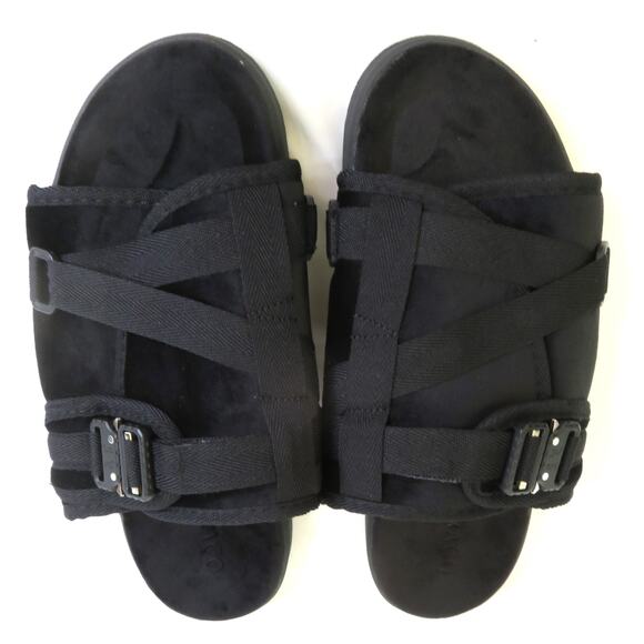 New DRACO Remastered Phantom Black Men's Sz 7-8 EU 40-41 Sandals Slides - Picture 2 of 7